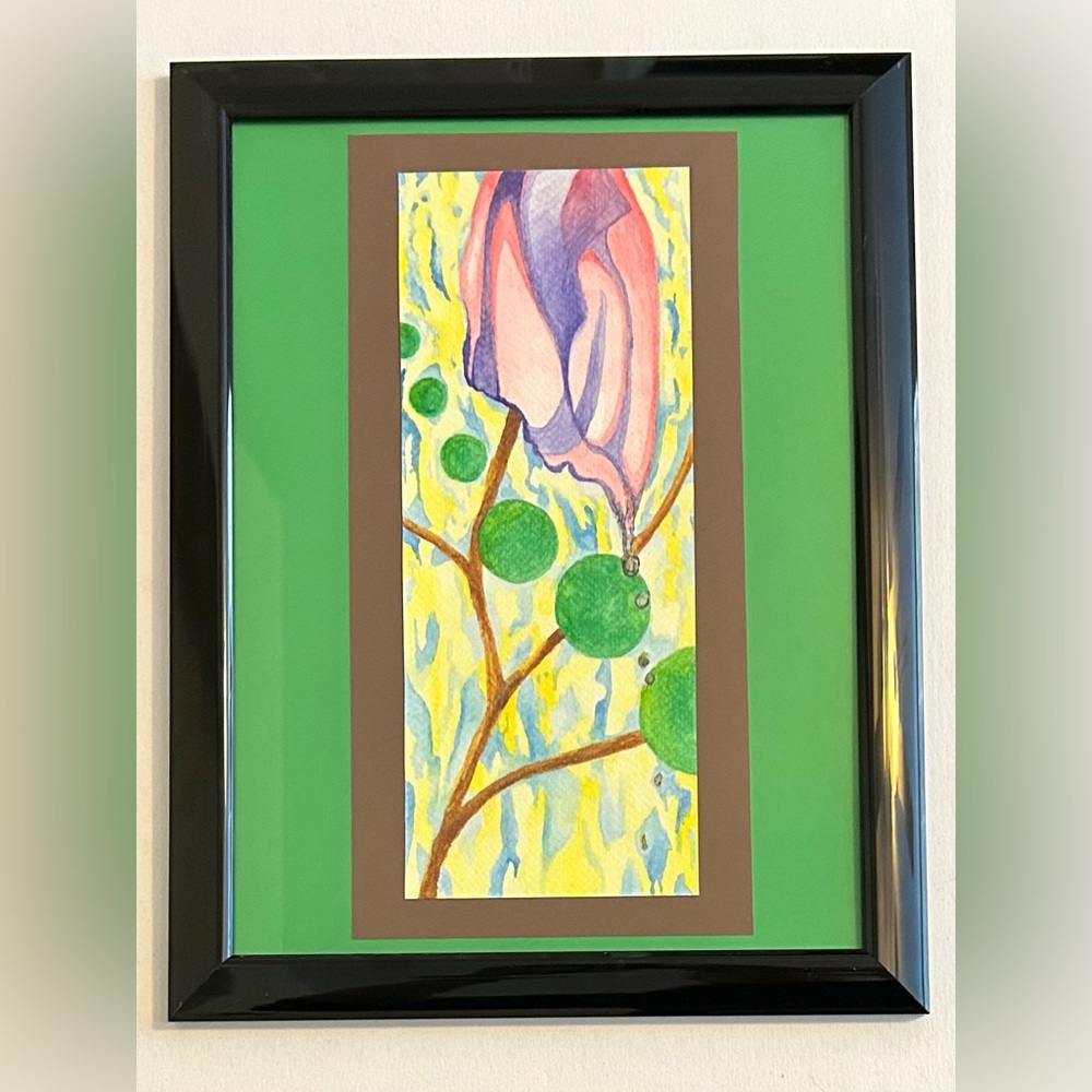 Original Floral Watercolor Painting